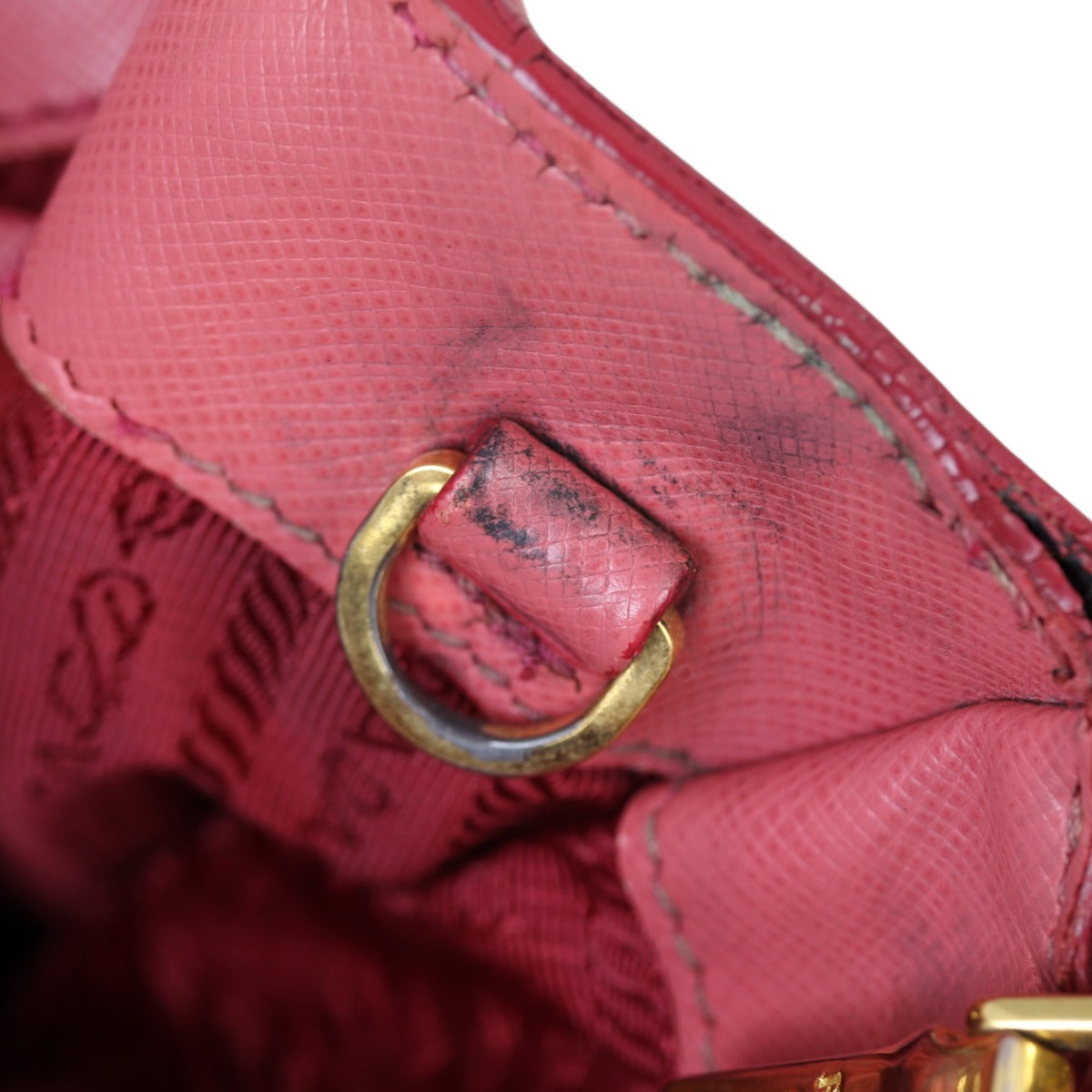 Prada Saffiano Lux Galleria Double Zip Tote Medium