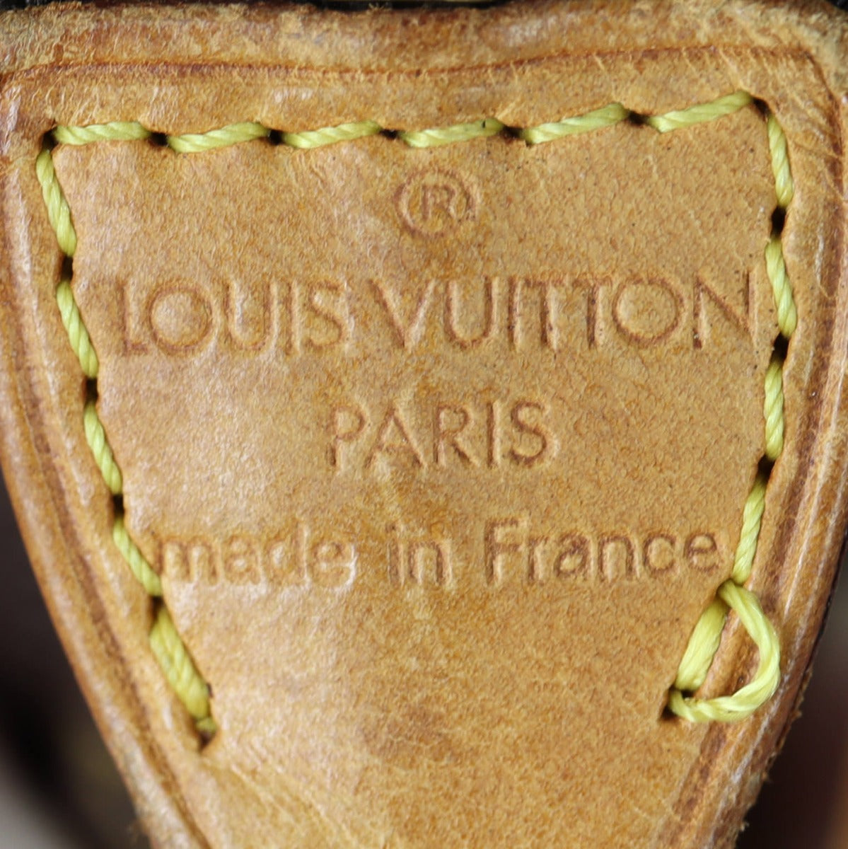 Louis Vuitton Pochette Accessoires Monogram with Long Strap Interior Stamp