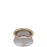 Bvlgari B.Zero1 Anish Kapoor 18k Rose Gold Stainless Steel Ring