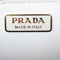Prada Saffiano Triangle Logo Envelope Shoulder Bag