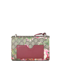 Gucci GG Supreme Blooms Padlock Small Shoulder Bag