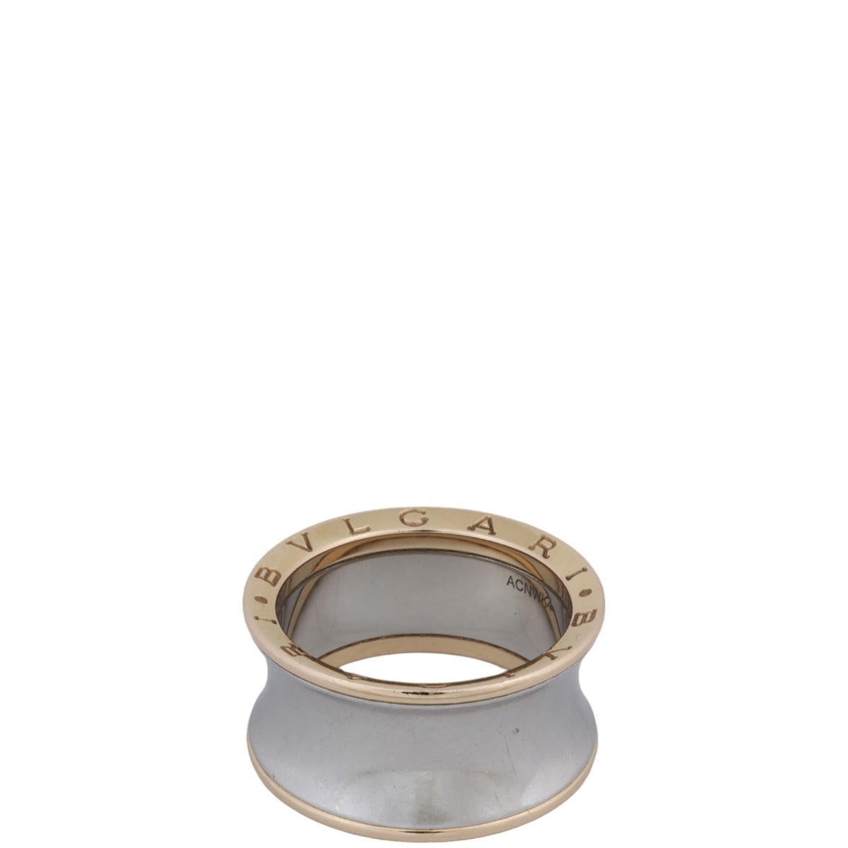 Bvlgari B.Zero1 Anish Kapoor 18k Rose Gold Stainless Steel Ring