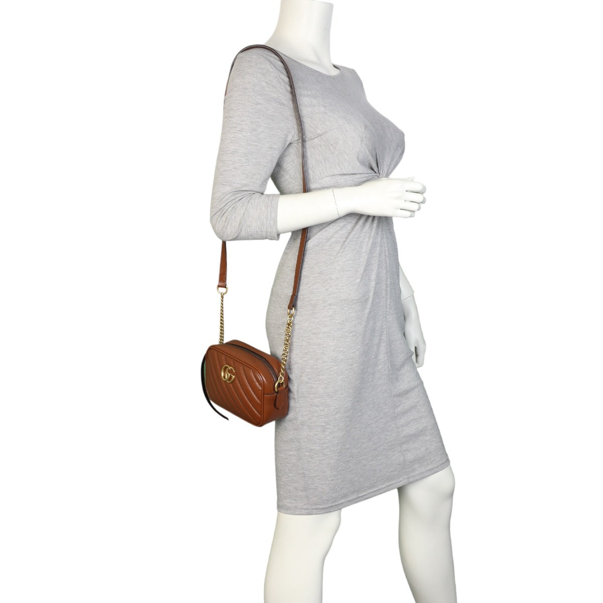 Gucci GG Marmont Diagonal Mini Camera Bag