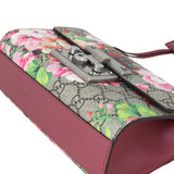 Gucci GG Supreme Blooms Padlock Small Shoulder Bag