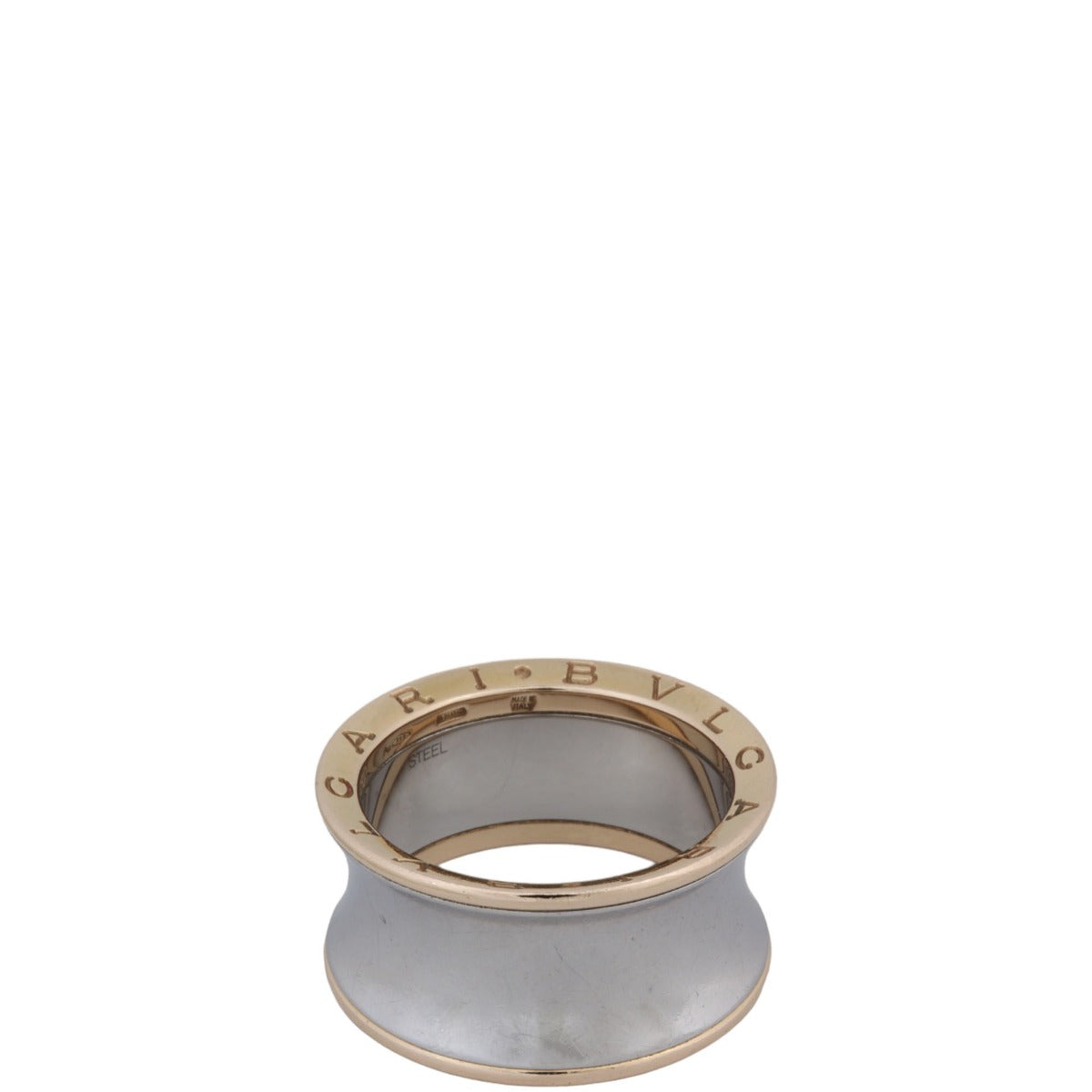 Bvlgari B.Zero1 Anish Kapoor 18k Rose Gold Stainless Steel Ring