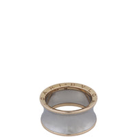 Bvlgari B.Zero1 Anish Kapoor 18k Rose Gold Stainless Steel Ring