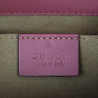 Gucci GG Supreme Blooms Padlock Small Shoulder Bag