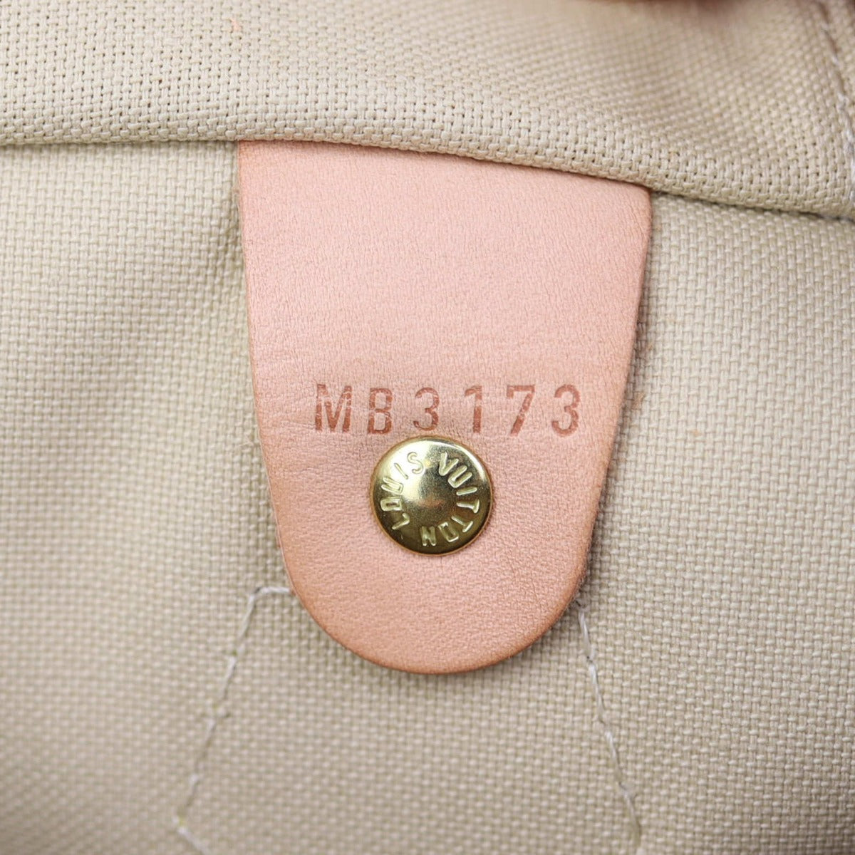 Louis Vuitton Speedy 30 Damier Azur Date Code