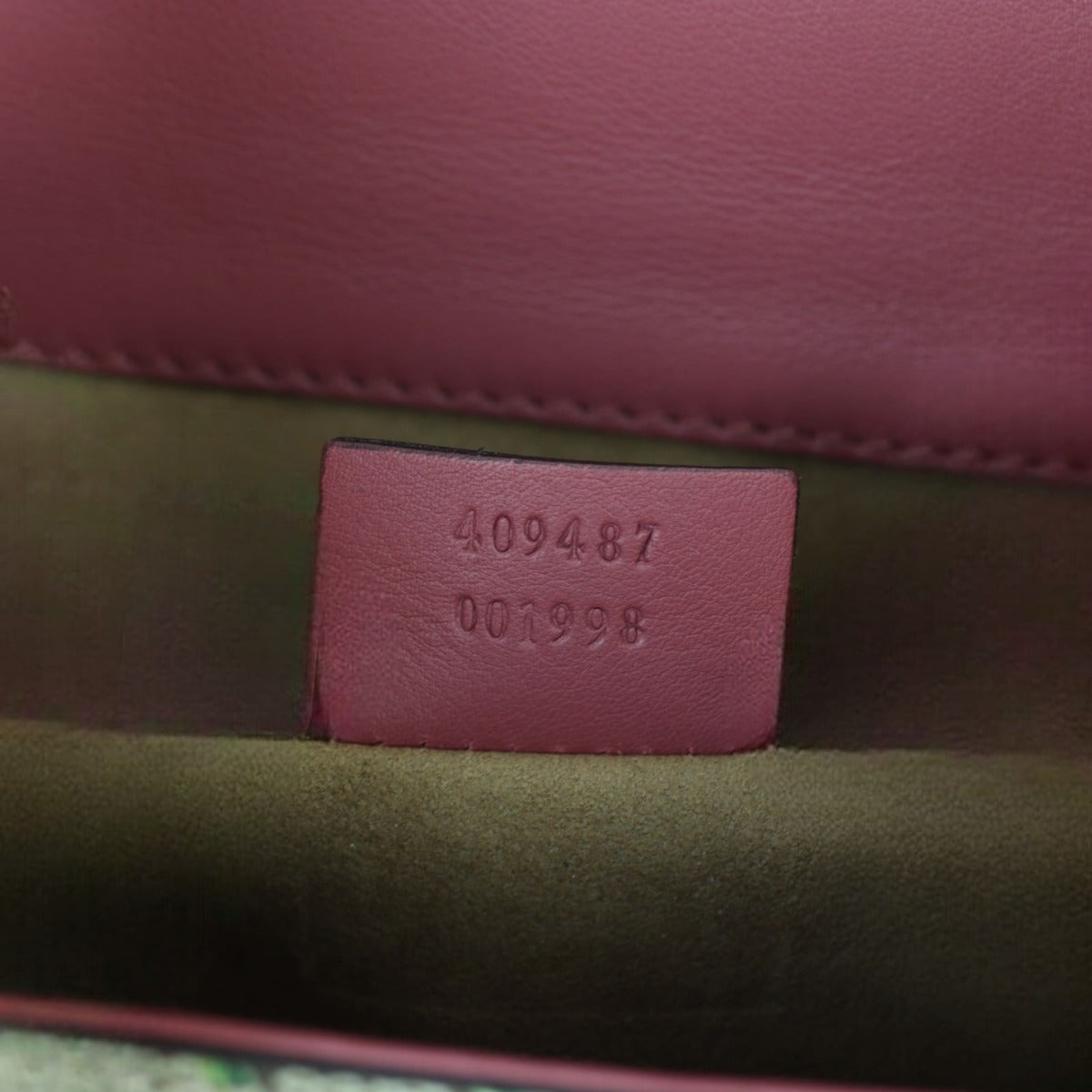 Gucci GG Supreme Blooms Padlock Small Shoulder Bag