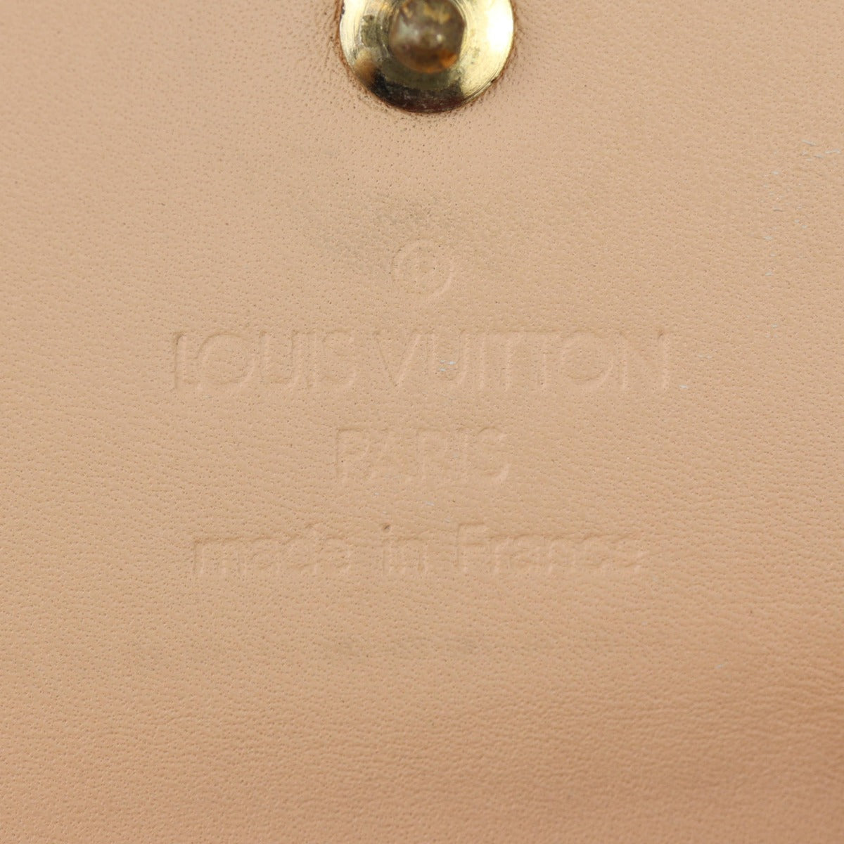 Louis Vuitton Porte Tresor Wallet Monogram Multicolore Interior Stamp