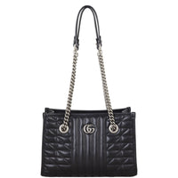 Gucci GG Marmont Matelasse Aria Chain Tote Small