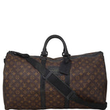 Louis Vuitton Keepall 55 Bandouliere Monogram Waterproof