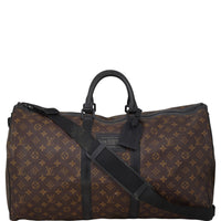 Louis Vuitton Keepall 55 Bandouliere Monogram Waterproof