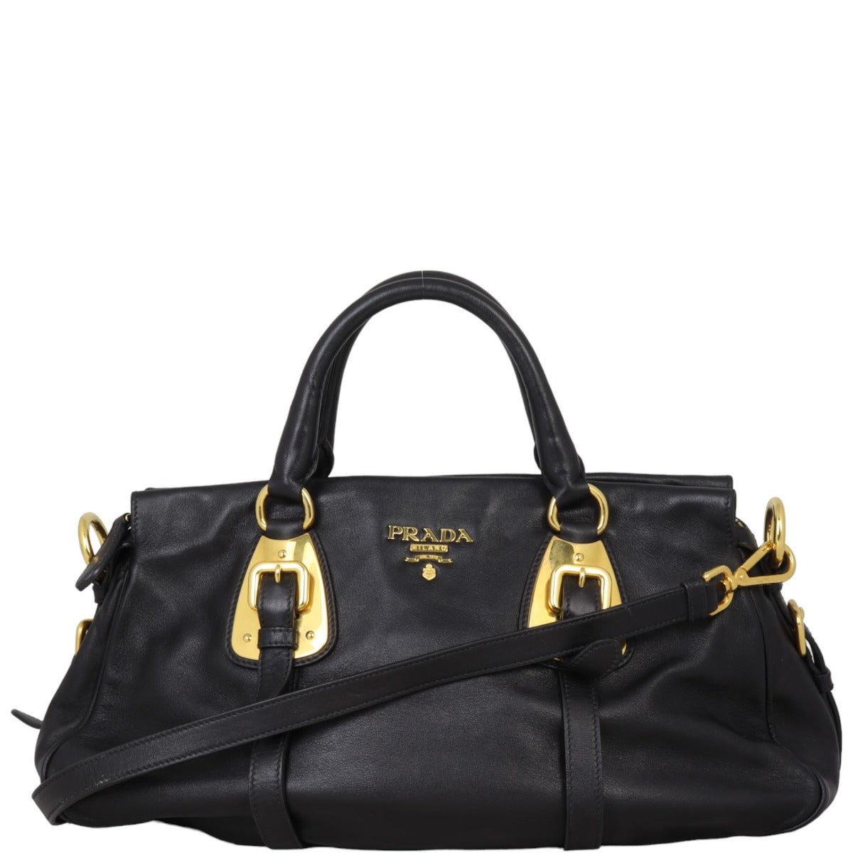 Prada Soft Calf Bauletto Bag