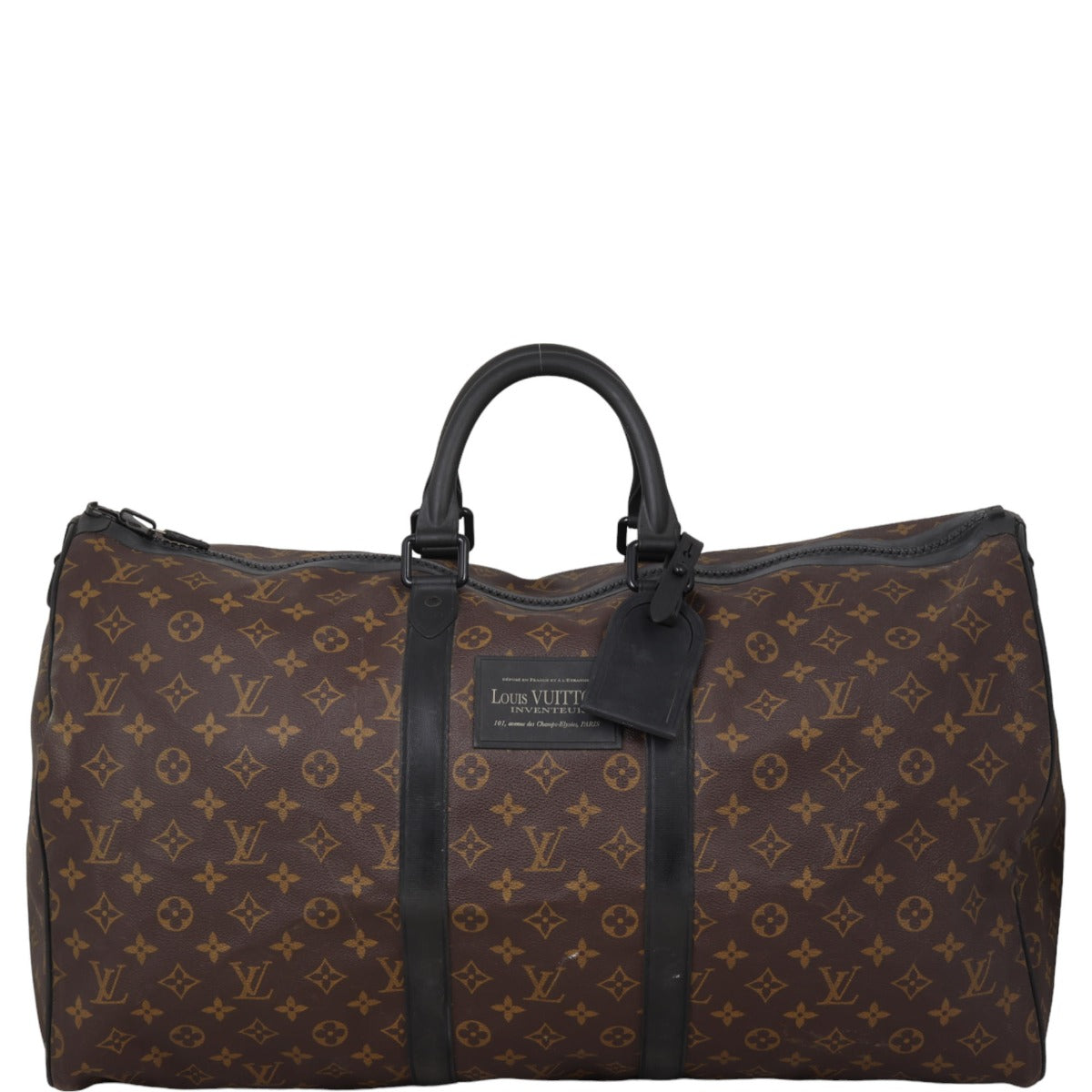 Louis Vuitton Keepall 55 Bandouliere Monogram Waterproof