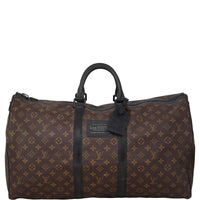 Louis Vuitton Keepall 55 Bandouliere Monogram Waterproof