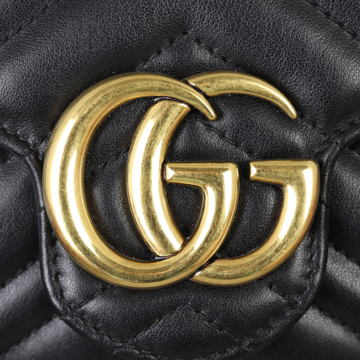 Gucci GG Marmont Matelasse Chain Wallet Hardware