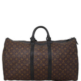 Louis Vuitton Keepall 55 Bandouliere Monogram Waterproof