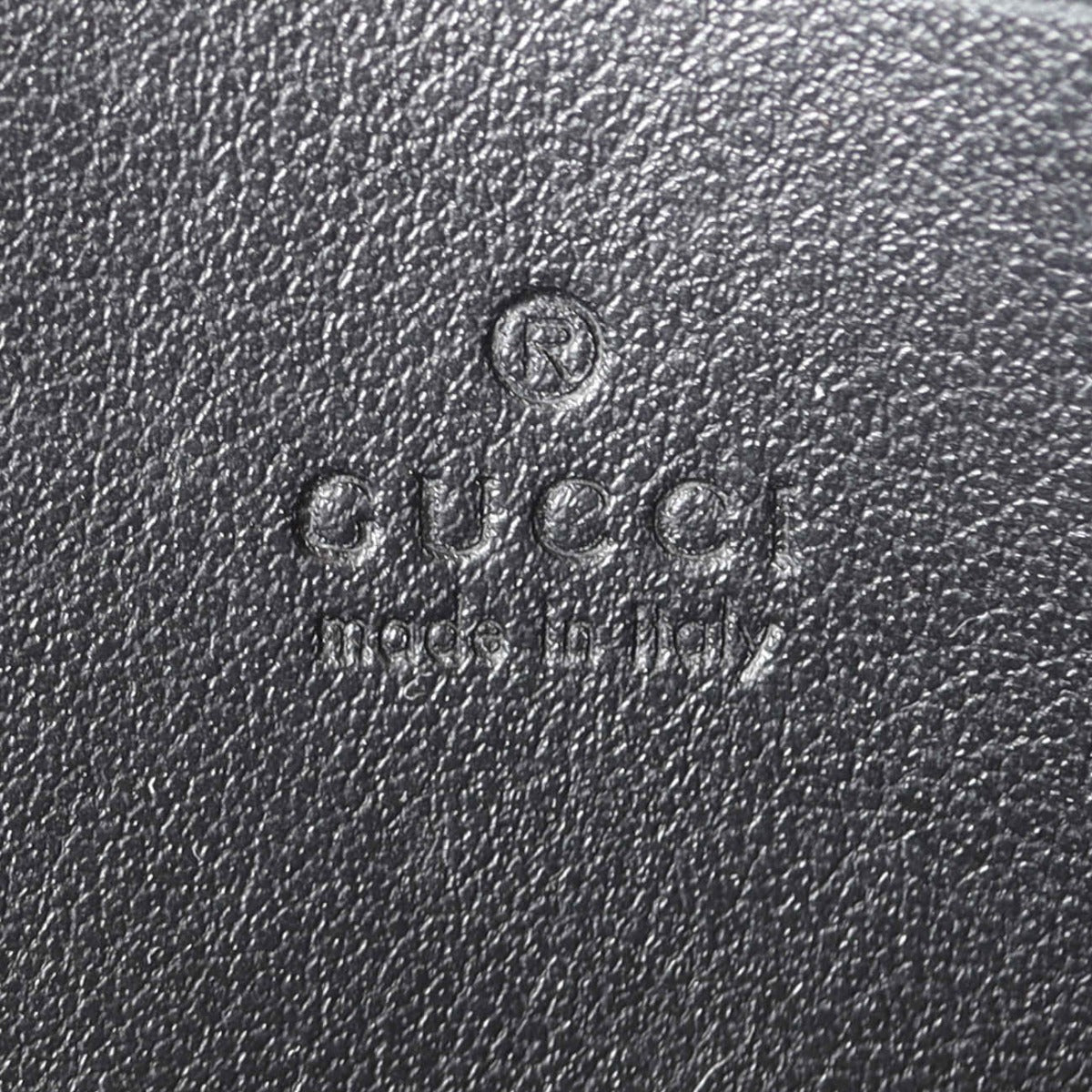 Gucci GG Marmont Matelasse Chain Wallet Interior Stamp