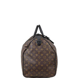 Louis Vuitton Keepall 55 Bandouliere Monogram Waterproof