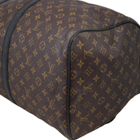 Louis Vuitton Keepall 55 Bandouliere Monogram Waterproof