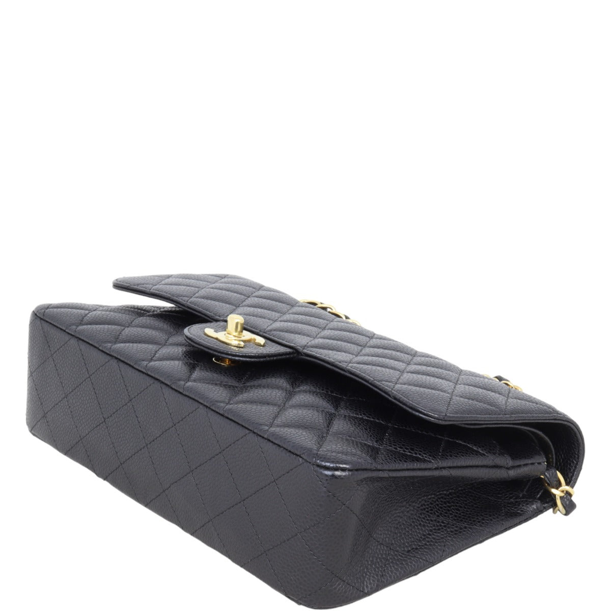 Chanel Classic Double Flap Medium | Black Caviar Gold Hardware