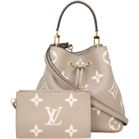 Louis Vuitton NeoNoe MM Monogram Empreinte Giant Bicolour