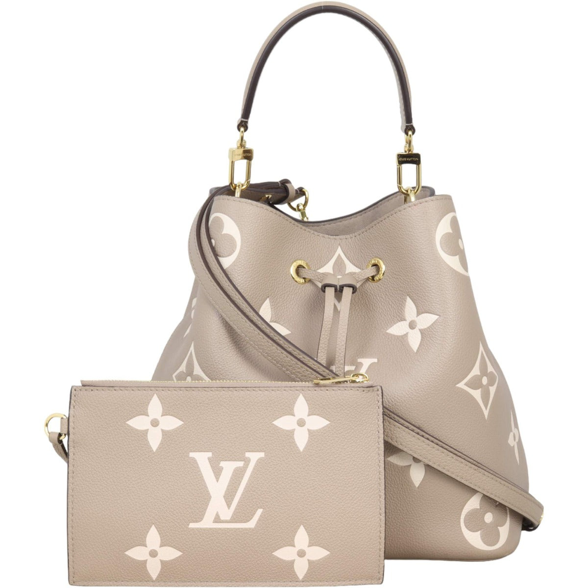 Louis Vuitton NeoNoe MM Monogram Empreinte Giant Bicolour
