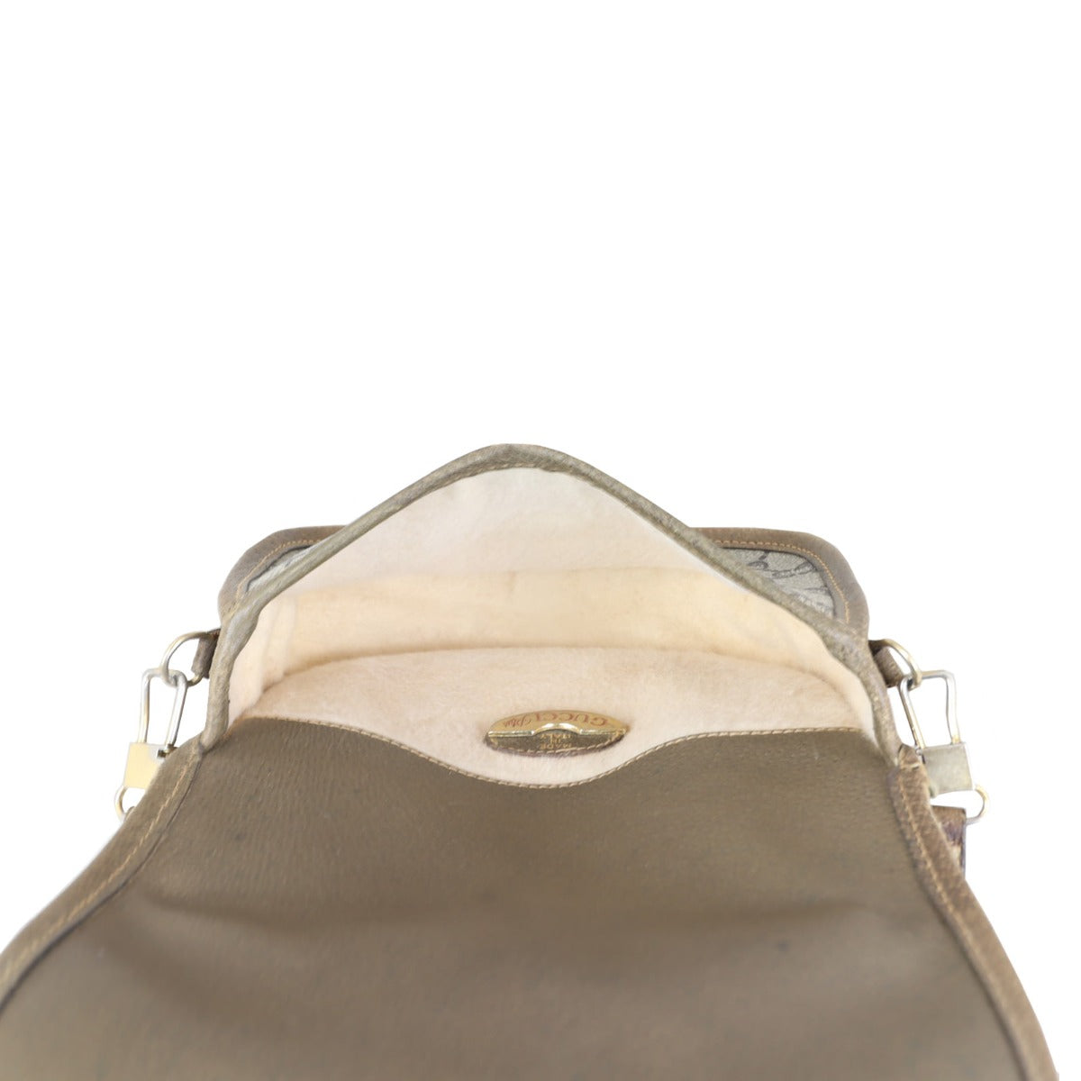 Gucci GG Supreme Small Messenger Bag Whole interior