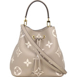 Louis Vuitton NeoNoe MM Monogram Empreinte Giant Bicolour