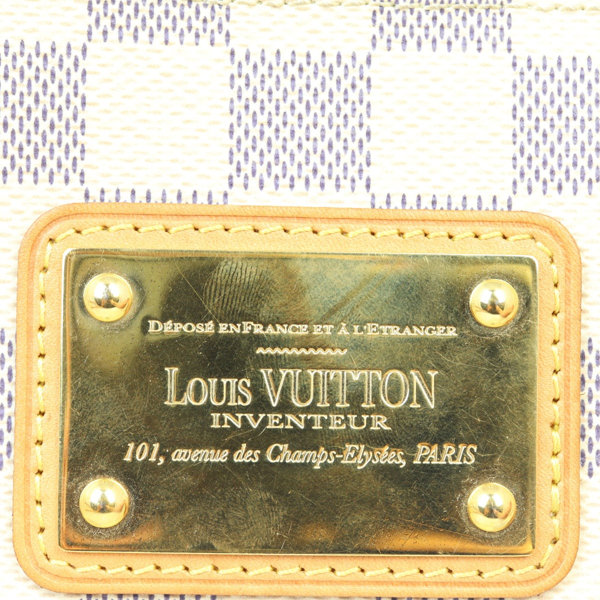 Louis Vuitton Eva Pochette Damier Azur