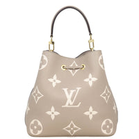 Louis Vuitton NeoNoe MM Monogram Empreinte Giant Bicolour