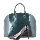 Louis Vuitton Alma GM Monogram Vernis