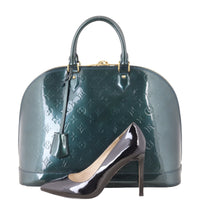 Louis Vuitton Alma GM Monogram Vernis