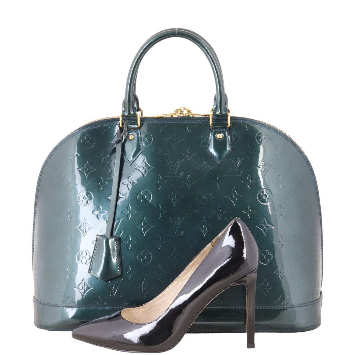 Louis Vuitton Alma GM Monogram Vernis