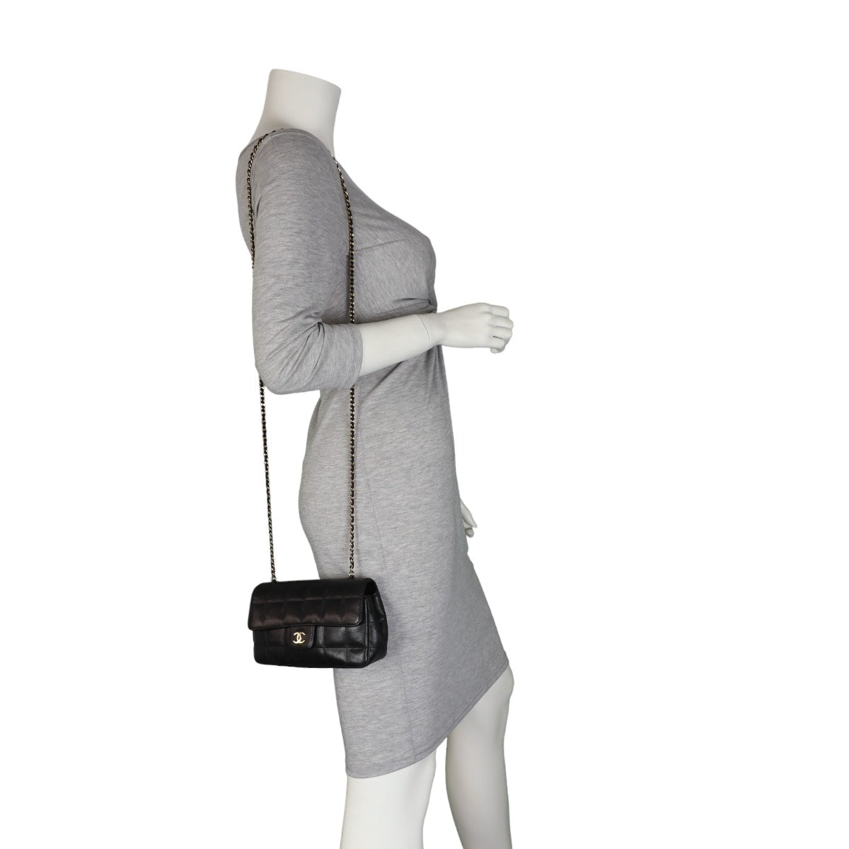 Chanel Chocolate Bar Flap Bag Mini