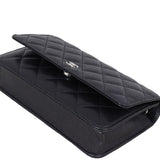 Chanel Classic Wallet on Chain | Black Caviar