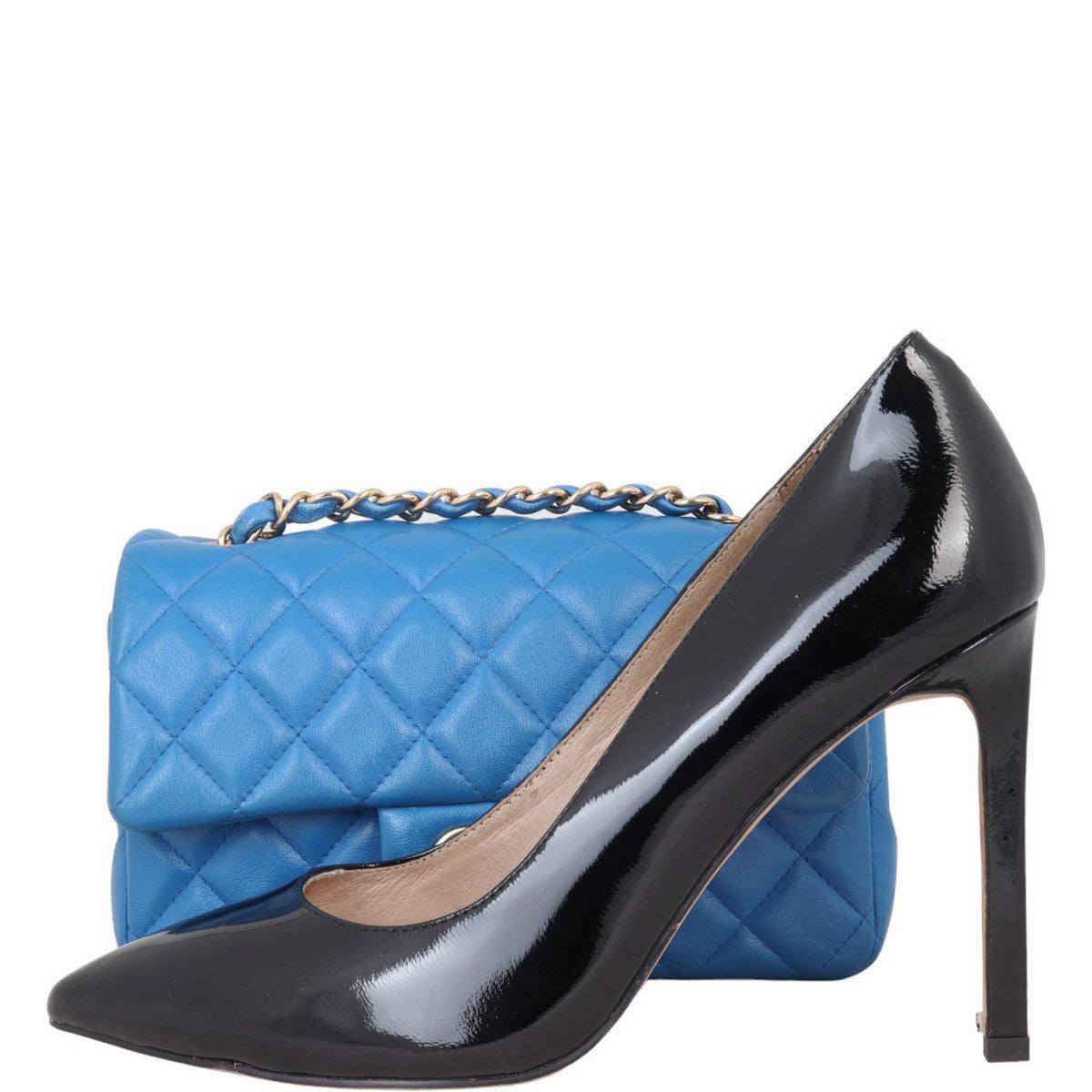Chanel Classic Flap Mini Rectangular Bag | Bright Blue