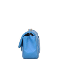 Chanel Classic Flap Mini Rectangular Bag | Bright Blue