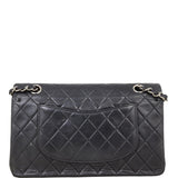 Chanel Classic Double Flap Medium | Black Silver Hardware