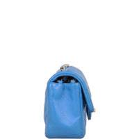 Chanel Classic Flap Mini Rectangular Bag | Bright Blue