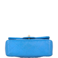 Chanel Classic Flap Mini Rectangular Bag | Bright Blue