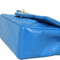 Chanel Classic Flap Mini Rectangular Bag | Bright Blue