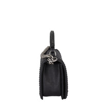 Chanel Boy Paris-Rome Chain Top Handle Old Medium | Black