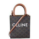 Celine Triomphe Vertical Cabas Tote Mini