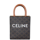 Celine Triomphe Vertical Cabas Tote Mini