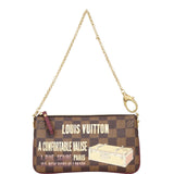 Louis Vuitton Milla Pochette Damier Ebene Trunks