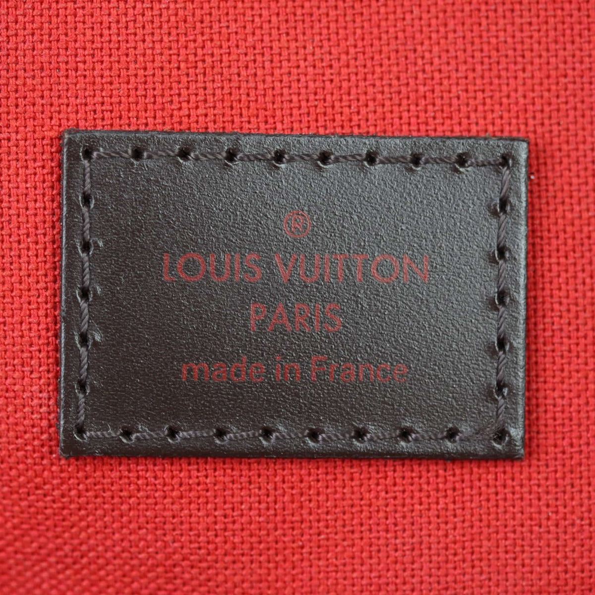Louis Vuitton Verona MM Damier Ebene Interior Stamp