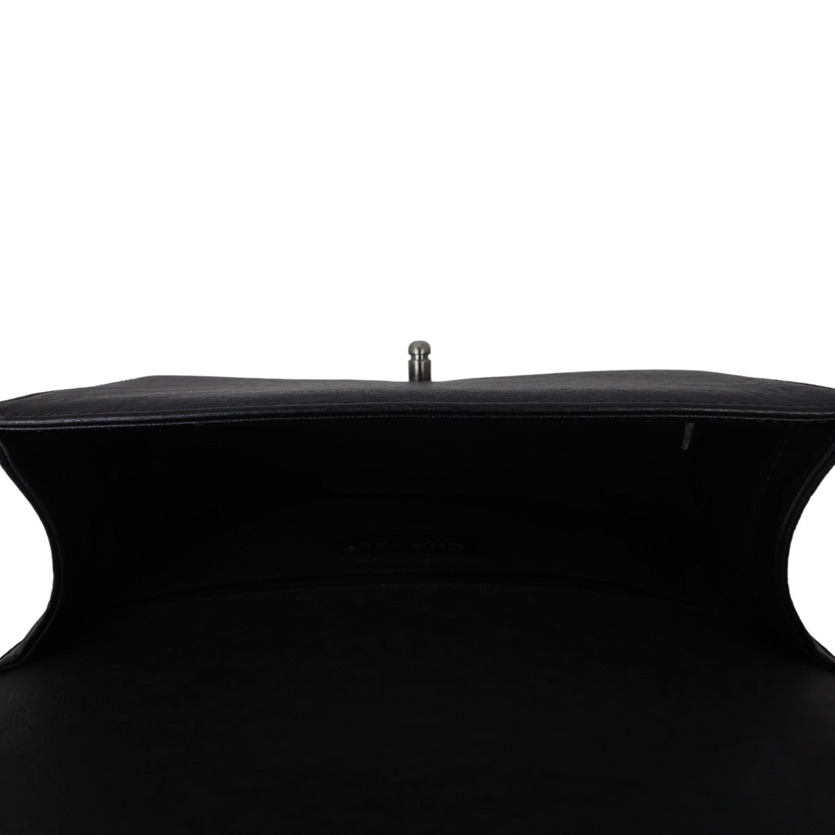 Chanel Boy Paris-Rome Chain Top Handle Old Medium | Black