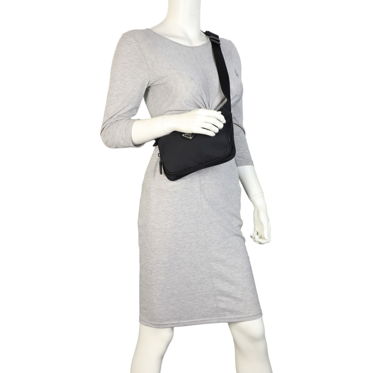 Prada Re-Nylon Saffiano Shoulder Bag